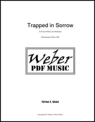 Trapped in Sorrow Orchestra sheet music cover Thumbnail